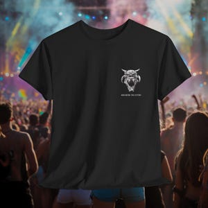 Dubstep Demon Tshirt | Basshead, Edm Music Gifts for Raves Rave Clothing Riddim Plur Vibes Dubstep Clothing Unisex Clothing Rave Festival