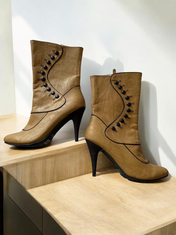 Victorian Inspired Button Boots - image 6