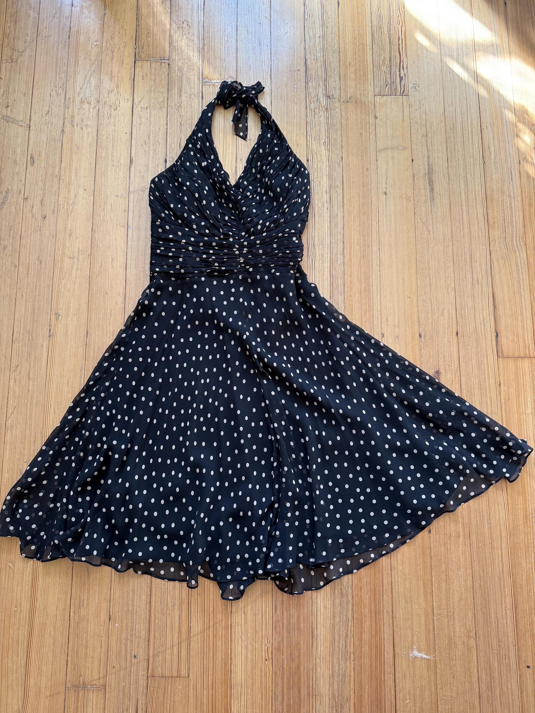 navy blue prom dress halter Simple Halter Neck Blue Satin Prom Dress, Short Blue Homecoming Dress, –  abcprom main image 1