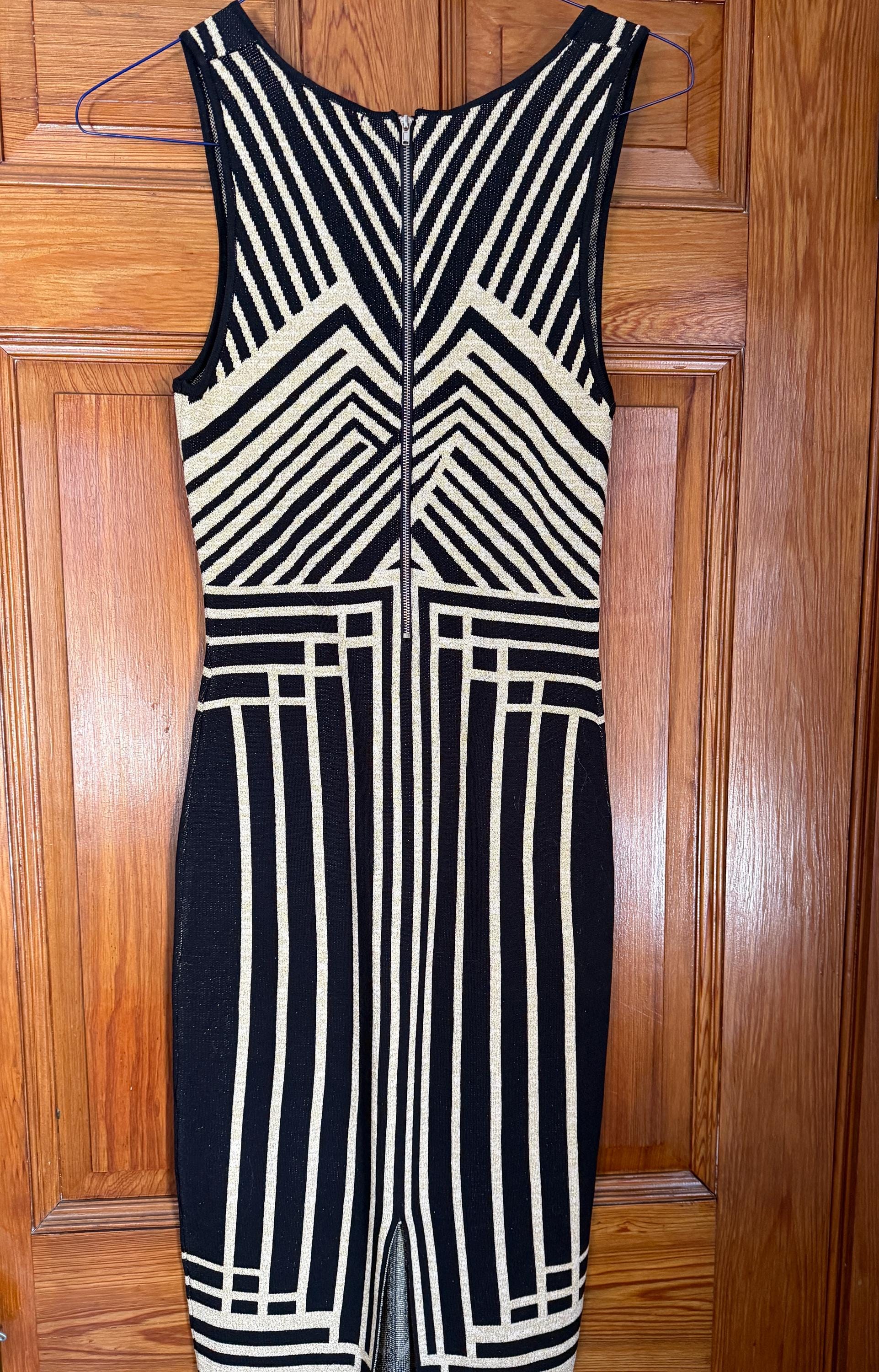 Hard to Find Gold Black Geometric Unique Dress NWT - Etsy Hard to Find Gold Black Geometric Unique Dress NWT - Etsy