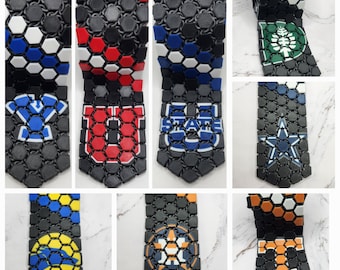 Custom Logo Tie! 3D Printed Fabric Tie