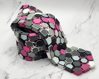 Digi-Camo, 3D Printed Fabric Tie, Custom made Just For You.