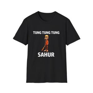 US Variant -Tung Tung Tung Sahur Funny Baseball Bat Meme T-shirt, Italian Brainrot Shirt, Dank Memes Tshirt,Brainrot animal T-Shirt