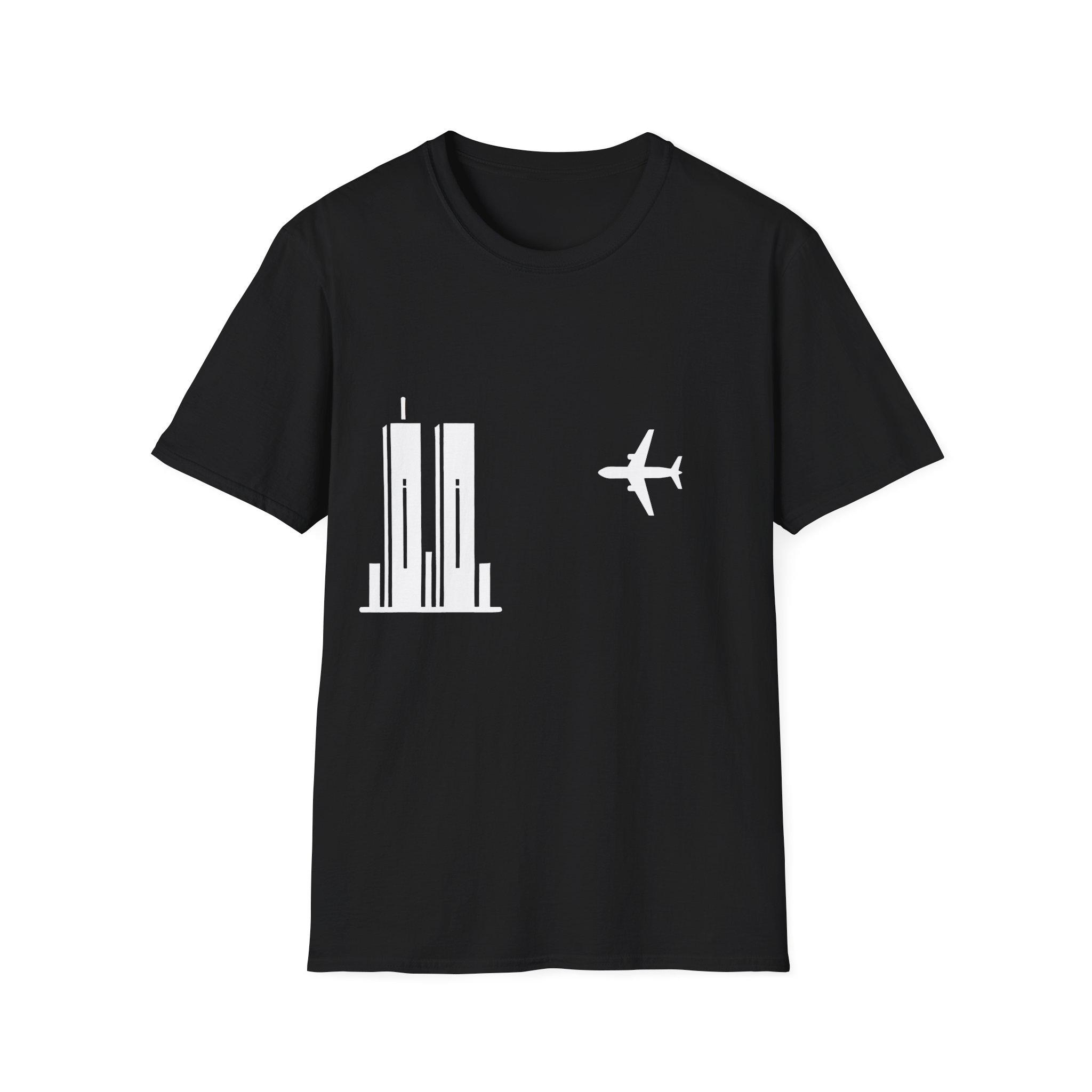EU Shipping Variant-911 Twin Towers Atack Unisex Softstyle T-shirt