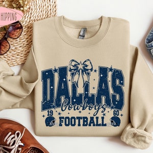 Dallas Football Sweatshirt, Dallas Sweatshirt, Game Day Hoodie, Football Sunday Sweatshirt, Dallas Gift, Dallas Football Hoodie, Cute Hoodie