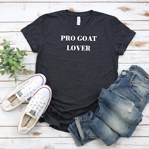 Pro Goat Lover shirt - Funny Goat T-Shirt, Cute Animal Farm Tee, Men Women Kids Shirt, Goat Lover Gift, Birthday Present