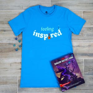 Chemise de barde inspirée de sentiment Aqua, chemise de donjons et de dragons, chemise de barde D&D
