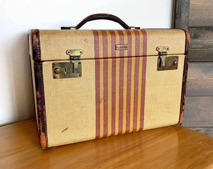 RARE 1930s Oshkosh Trunks Chief Train Case Vintage Luggage Etsy