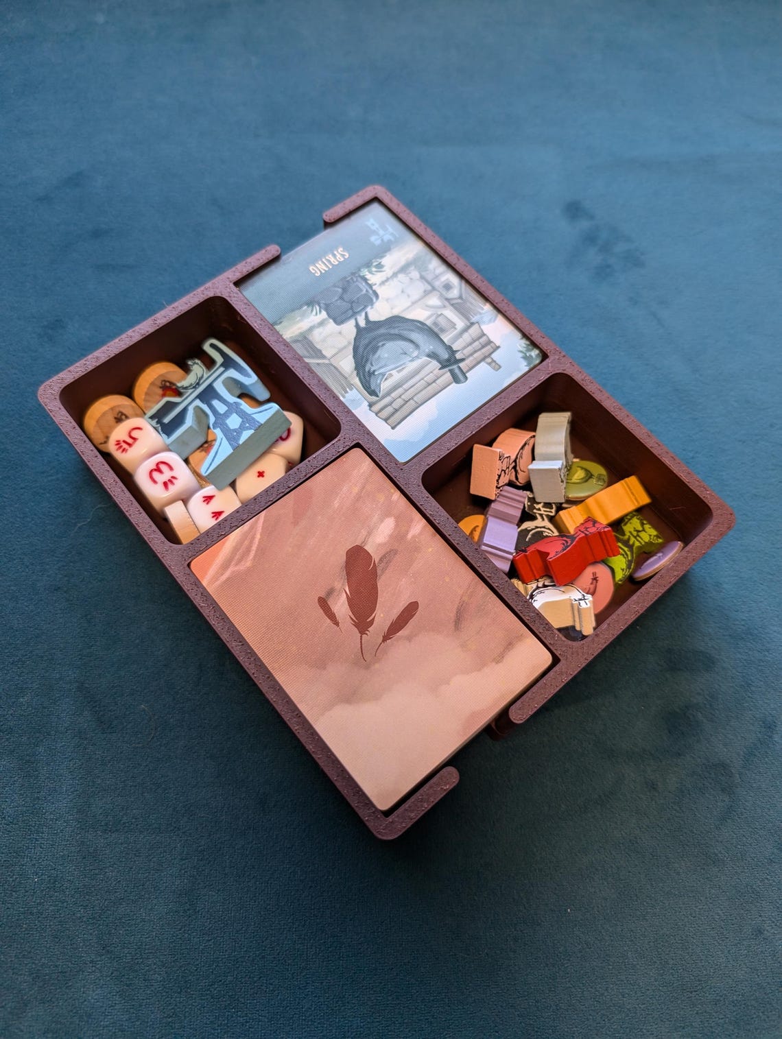 Flock Together Board Game Insert / Organizer | 3D Printed | Easy Setup ...