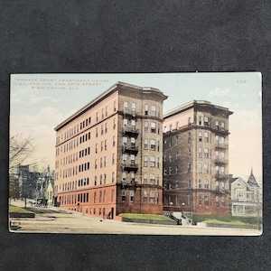 Cartolina USA.Terrace Court Apartment House, Birmingham, Alabama.
