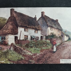 Cartão postal Grã-Bretanha."OILETTE"- "CORNUALHA". postal nº 1679.