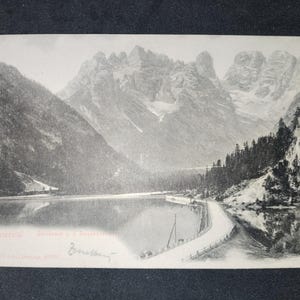 Carte postale Italie. Ampezzotal.1905.