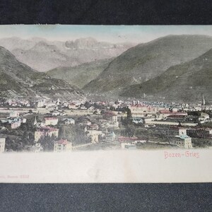 Carte postale Italie. Bozen-Gries.1921.