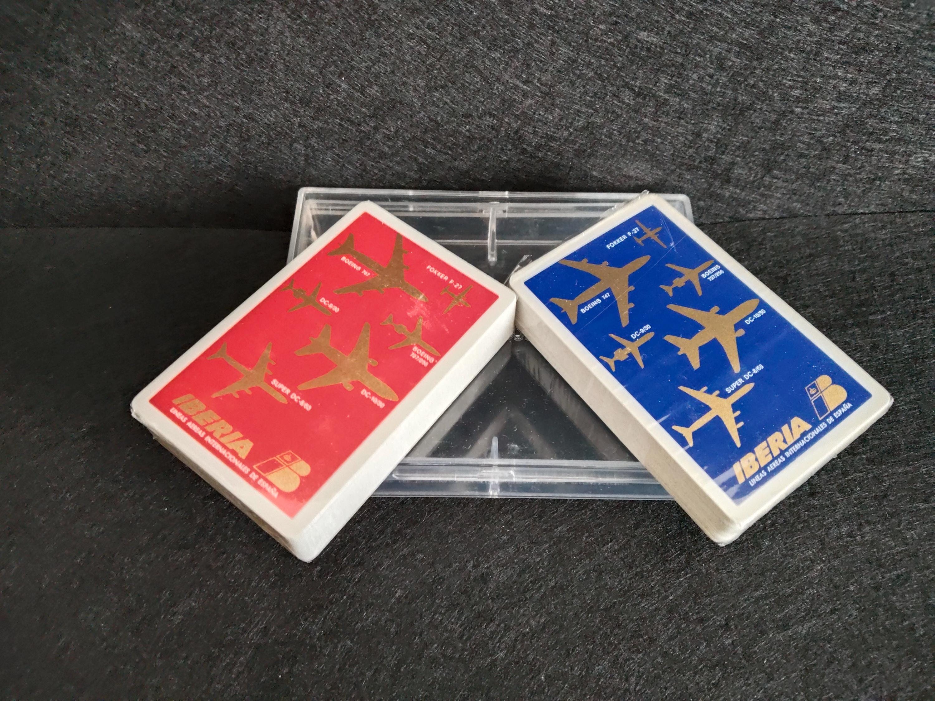 スペイン製のヴィンテージ 2 列トランプセット、Fournier Vitoria