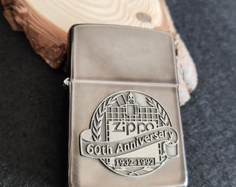 Authentic Zippo 60th Anniversary Lighter - Etsy