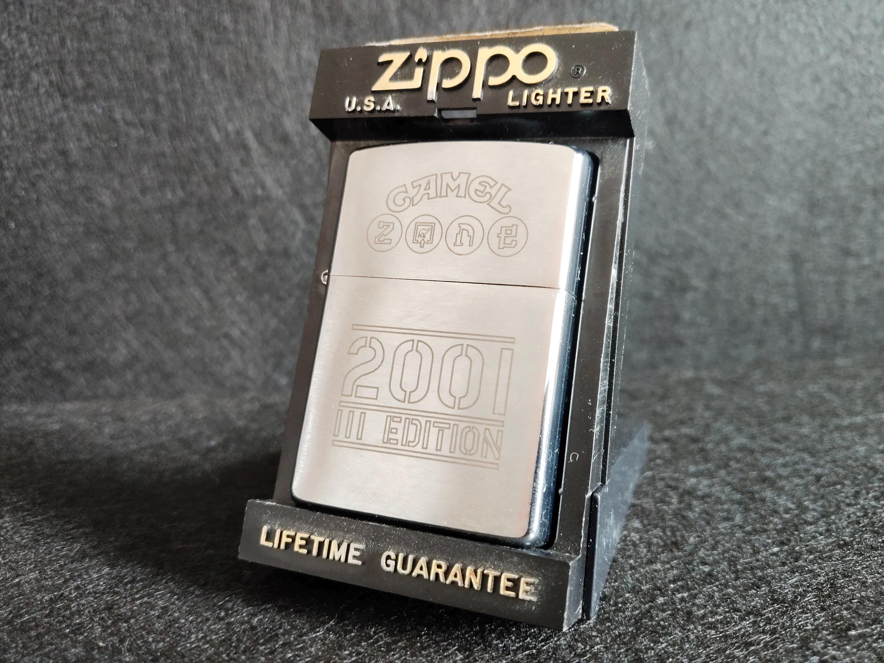 その他 ZIPPO MAW OUTDOOR GEAR 2001 1997 Zippo 65th Anniversary Cigarette Lighter Sealed Unfired in