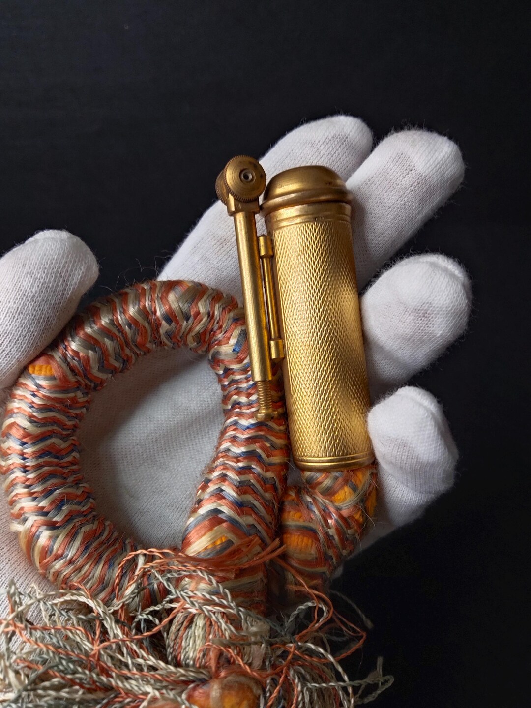 Flamidor Ouragan Lighter With Rope Mechanism, 1920s. France Lighter. - Etsy