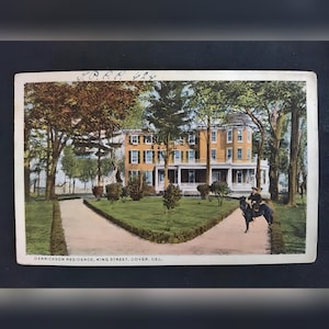 Carte postale USA.Derrickson Residence,King Street,Dover,DEL.