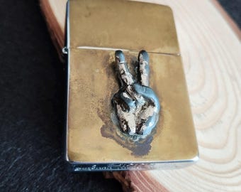 Vintage Canada 1950's Zippo Lighter Niagara Falls of St. Lawrence