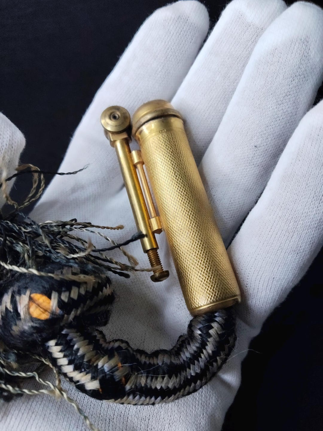 Flamidor Ouragan Lighter With Rope Mechanism, 1920s. France Lighter. - Etsy