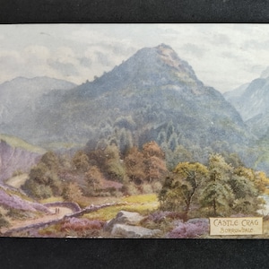 Postal Grã-Bretanha."OILETTE"- "DERWENTWATER". cartão postal nº 7324.