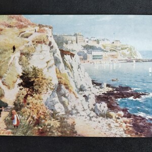 Postal Grã-Bretanha."OILETTE"- "VENTNOR"-H.B.Wimbush. cartão postal nº 7586.