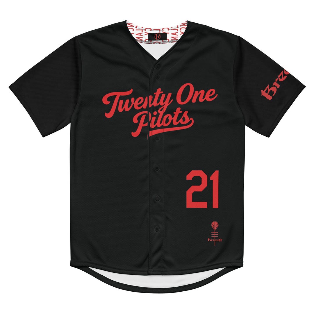 Twenty One Pilots Inspired - Fan Created - Baseball Jersey - Breach ...