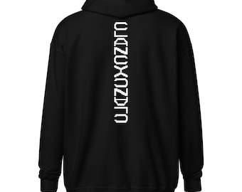 Twenty One Pilots Inspired Fan Created Clancy Hoodie: Embroidered Logo Fleece Zip-Up