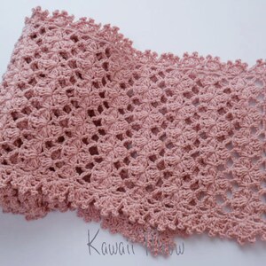 Color Cascade Acrylic Woolen Stole- Pink main image 1