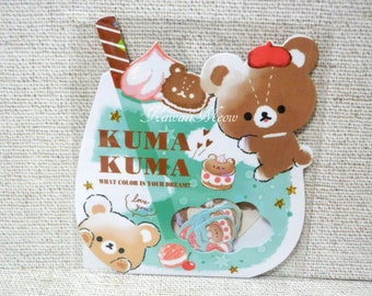 Q-LiA Sticker Flakes - Bear Sweets - 21 Pieces (61080)