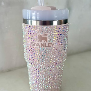 CUSTOM Bling Rhinestone 20 ounce Rotating Stanley Tumbler Cup
