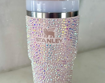 CUSTOM Bling Strass 20 Unze Rotating Stanley Tumbler Cup