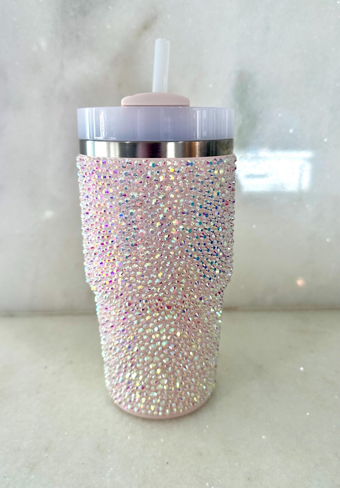 CUSTOM Bling Rhinestone 20 Ounce Rotating Stanley Tumbler Cup - Etsy