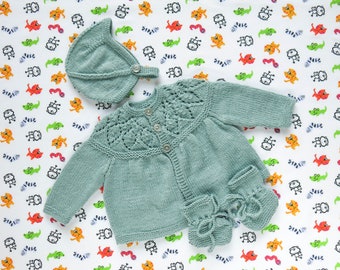 Oliver : Traditional Style Baby Matinee Set. Kids & Baby Clothing