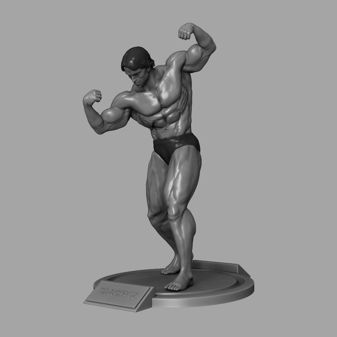 Bodybuilder figurine - Etsy 日本