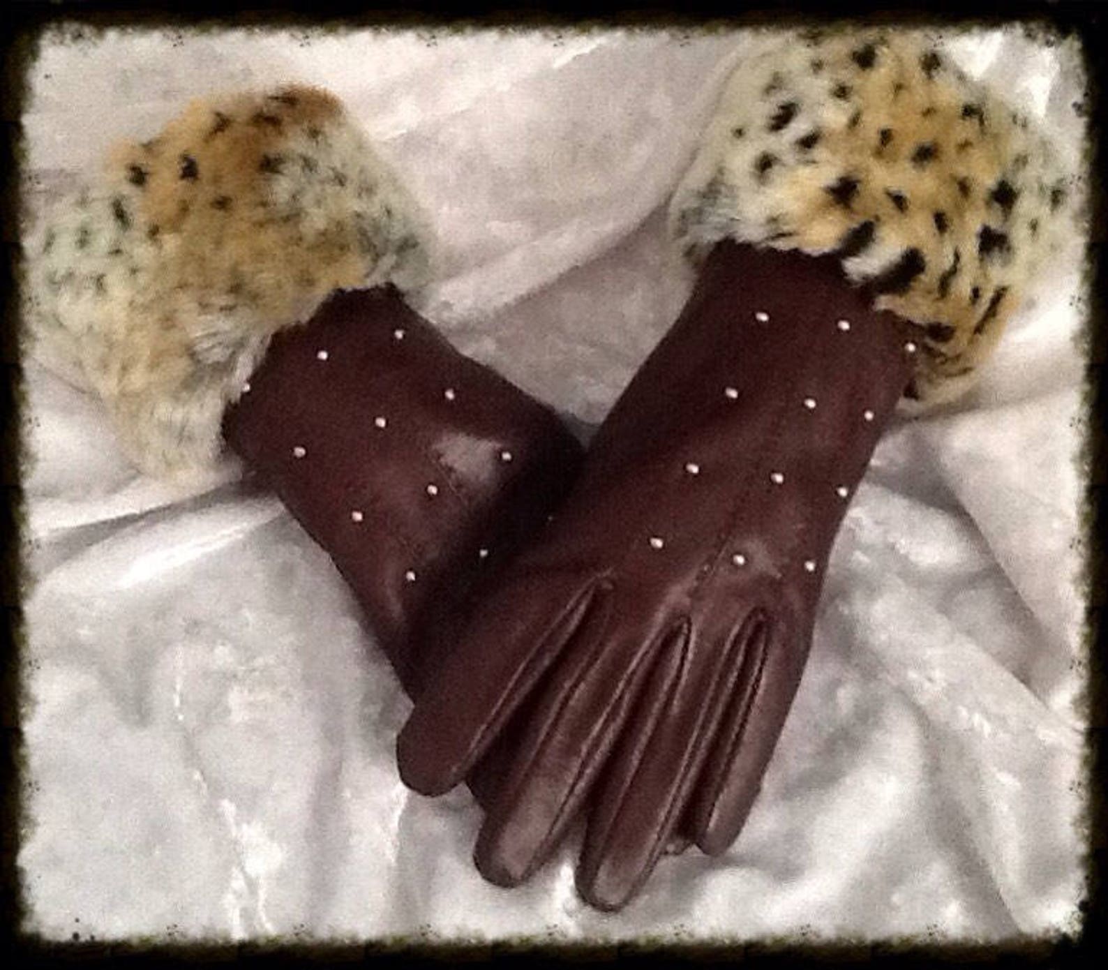 Faux Fur Wrist Cuffs to Embellish Sweater Coat or Jacket or Etsy
