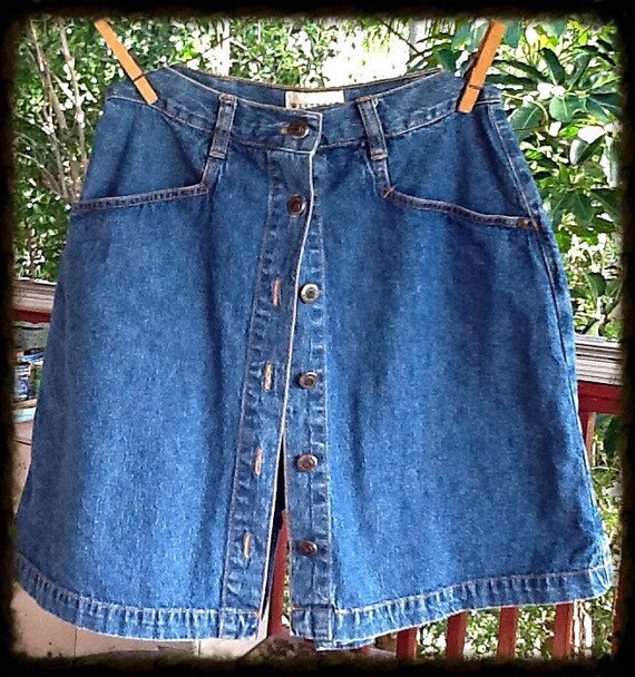 westport denim skirt