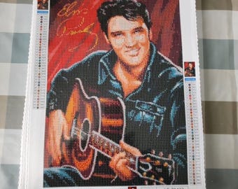 Elvis Presley DIY 5D Full Round Drill Diamond Painting