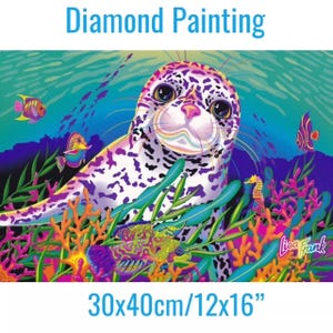 Seal DIY 5D Full Round Drill Diamond Painting