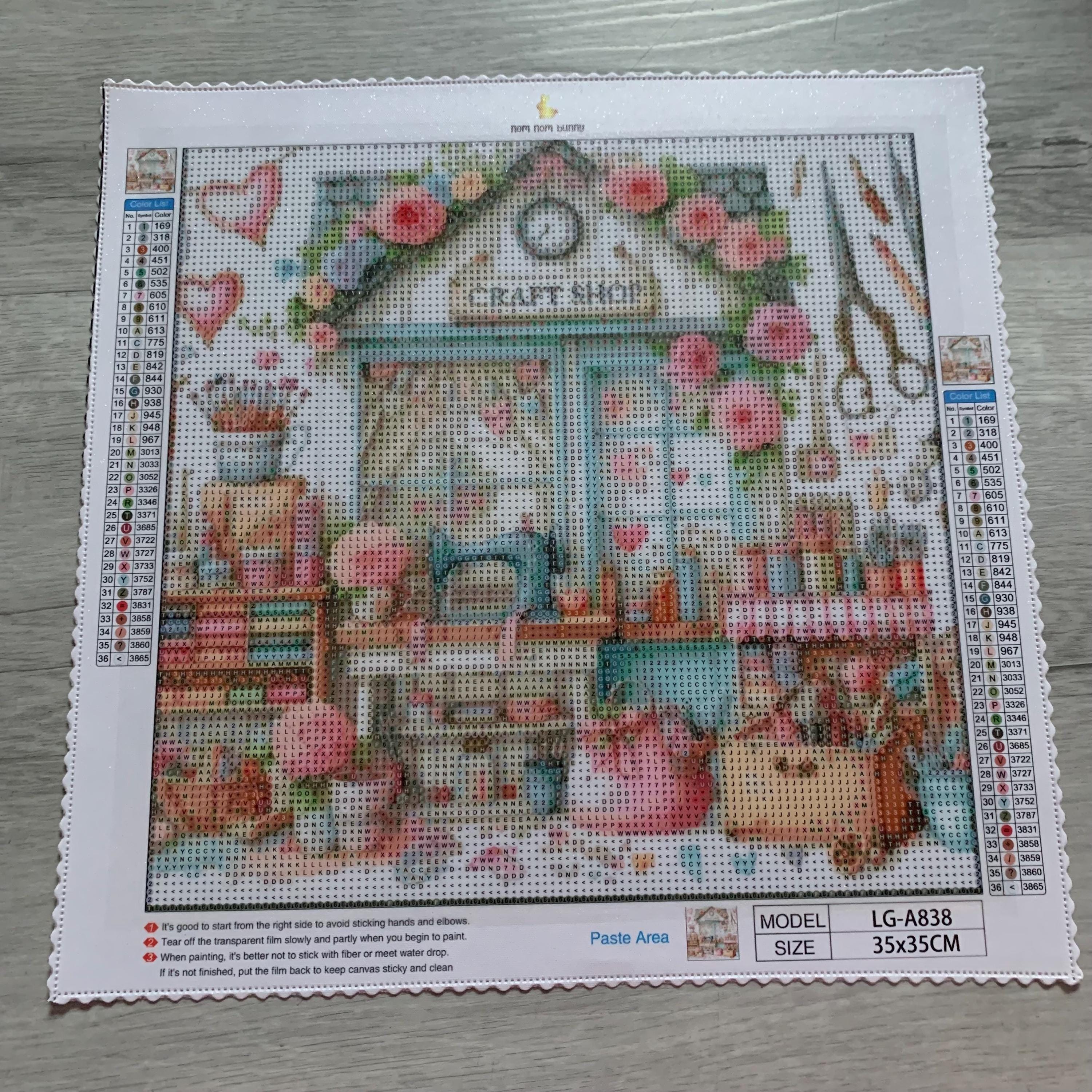 Craft Shop DIY 5D Full Round Drill Diamond Painting - Etsy