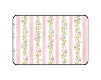 Cottagecore Floral Desk Mat | Vintage Garden Mousepad
