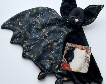 Manta de bebé murciélago personalizada para regalo de baby shower