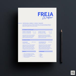 Modelo de currículo criativo Canva | Currículo | Currículo de designer | Currículo moderno | CV simples | Currículo exclusivo | Minimalista | Modelo de carta de apresentação