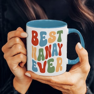 Best Nanay Ever 11oz Coffee Mug Gift for Filipina Mom Filipino Christmas Gift Retro Philippine Baby Announcement Best Mama Ever Mug