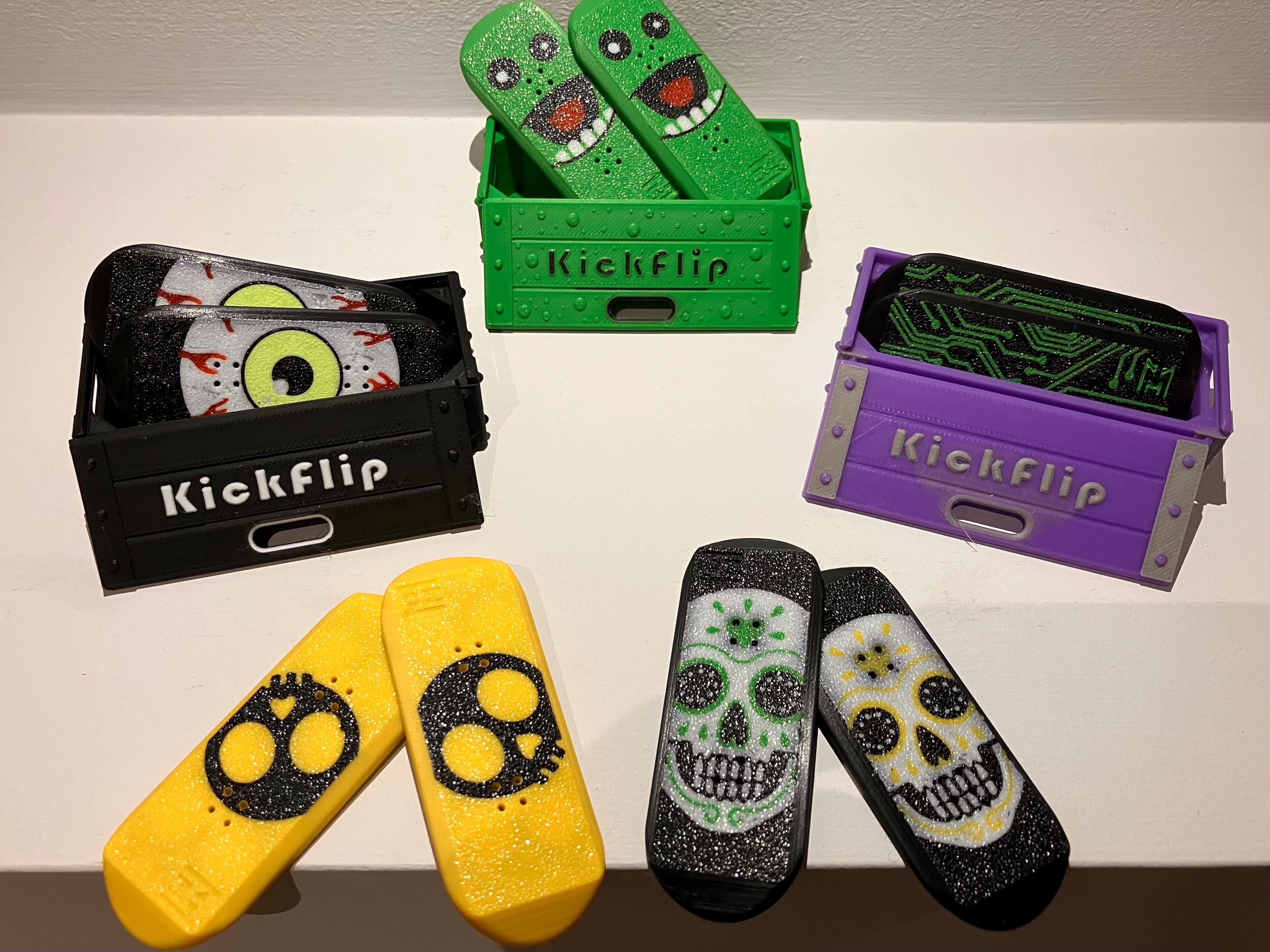 Kickflip, Magnetic Kickflip Boards, Magnetic Fidget, Sensory Toy