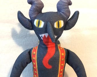 Krampus in the Corner plush toy