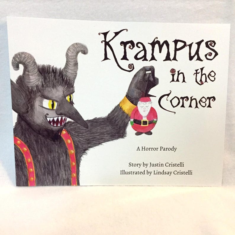 Krampus in the Corner paperback book image 1