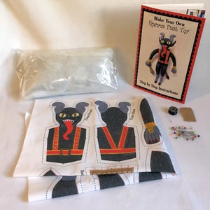 Krampus plush toy DIY sewing kit