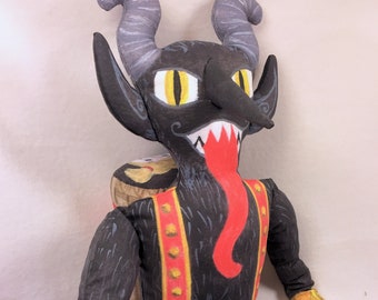 Extra large Krampus plush toy