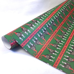 Krampus Wrapping Paper